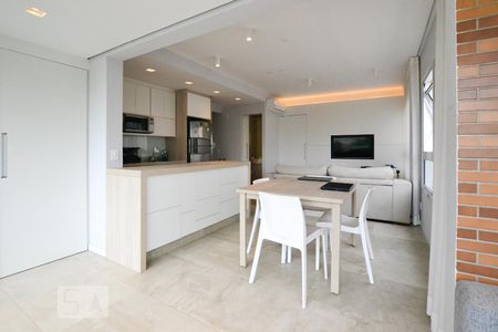 Sala 2 de apartamento para alugar com 1 quarto, 55m² em Vila Olímpia, São Paulo