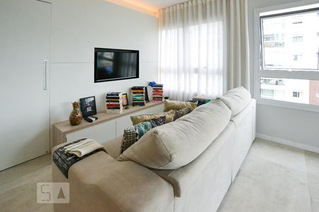 Sala 1 de apartamento para alugar com 1 quarto, 55m² em Vila Olímpia, São Paulo