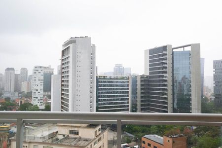 Vista Sala de apartamento para alugar com 1 quarto, 52m² em Vila Olímpia, São Paulo