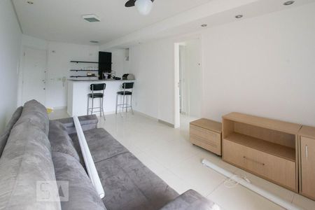Sala de apartamento para alugar com 1 quarto, 52m² em Vila Olímpia, São Paulo