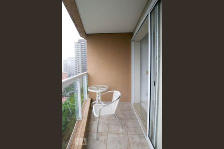Varanda Sala de apartamento para alugar com 1 quarto, 52m² em Vila Olímpia, São Paulo