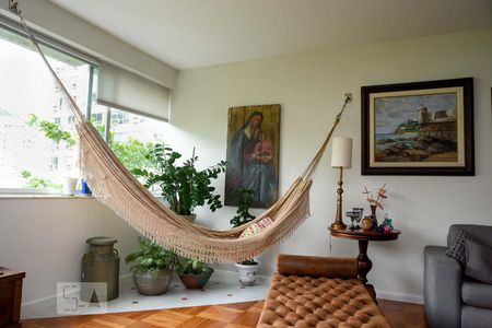 Sala de apartamento à venda com 4 quartos, 300m² em Leblon, Rio de Janeiro