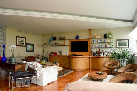 Sala de apartamento à venda com 4 quartos, 300m² em Leblon, Rio de Janeiro