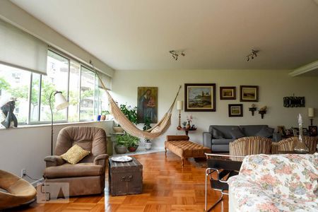 Sala de apartamento à venda com 4 quartos, 300m² em Leblon, Rio de Janeiro