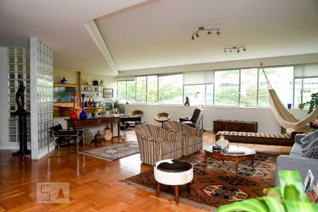 Sala de apartamento à venda com 4 quartos, 300m² em Leblon, Rio de Janeiro