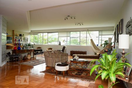 Sala de apartamento à venda com 4 quartos, 300m² em Leblon, Rio de Janeiro
