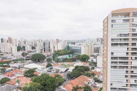 Vista da Varanda e da Sala de apartamento para alugar com 1 quarto, 42m² em Água Branca, São Paulo