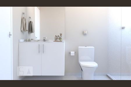 Apartamento à venda com 115m², 3 quartos e 1 vagaProjeto de gabinete em banheiro da suíte