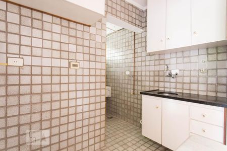 Cozinha de apartamento para alugar com 1 quarto, 56m² em Jardim Paulista, São Paulo