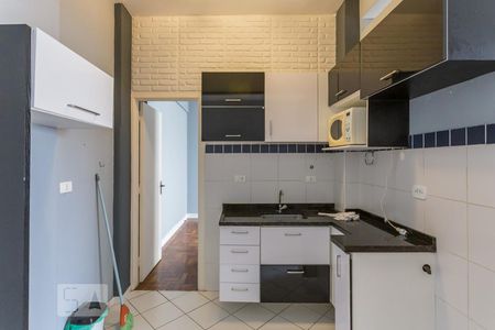 Cozinha de apartamento à venda com 1 quarto, 53m² em Centro, São Paulo