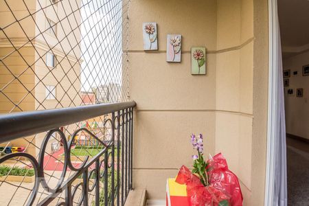 Apartamento à venda com 65m², 3 quartos e 1 vagaVaranda