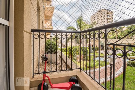 Varanda de apartamento à venda com 3 quartos, 65m² em Vila Paulista, São Paulo