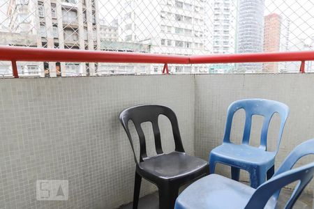 Apartamento à venda com 50m², 1 quarto e sem vagaVaranda