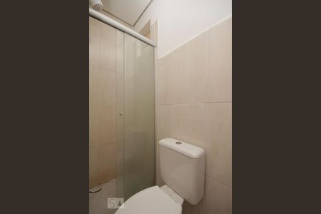 Banheiro da Suíte de apartamento para alugar com 1 quarto, 28m² em Bela Vista, São Paulo