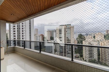 Varanda de apartamento para alugar com 4 quartos, 190m² em Vila Andrade, São Paulo