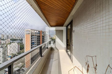 Varanda de apartamento à venda com 4 quartos, 190m² em Vila Andrade, São Paulo