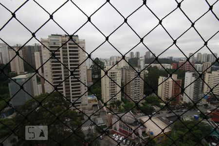Vista da varanda de apartamento para alugar com 4 quartos, 190m² em Vila Andrade, São Paulo
