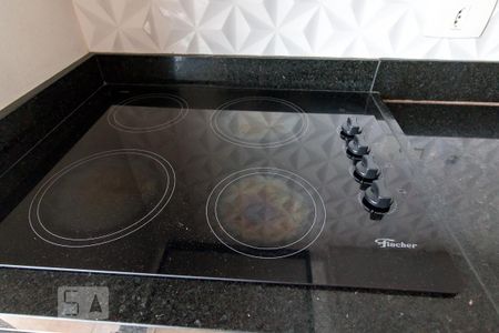 Studio à venda com 38m², 1 quarto e 1 vagaCozinha - fogão de indução