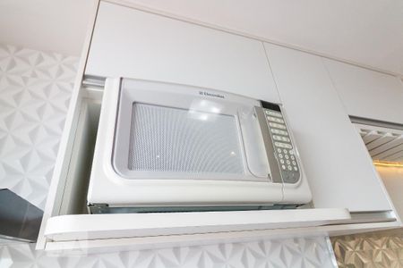 Studio à venda com 38m², 1 quarto e 1 vagaCozinha - microondas