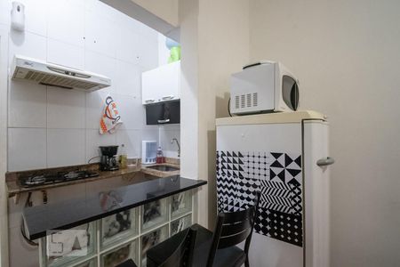Cozinha de kitnet/studio para alugar com 1 quarto, 36m² em Centro, Rio de Janeiro