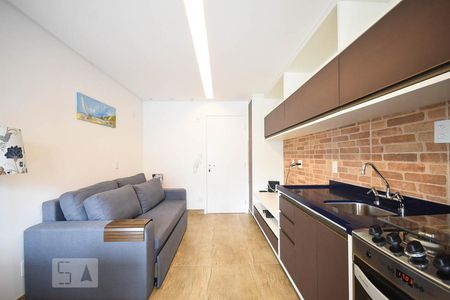 Sala de apartamento para alugar com 1 quarto, 39m² em Vila Andrade, São Paulo