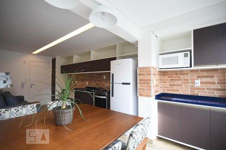 Varanda gourmet	 de apartamento para alugar com 1 quarto, 39m² em Vila Andrade, São Paulo
