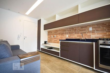 Sala de apartamento para alugar com 1 quarto, 39m² em Vila Andrade, São Paulo