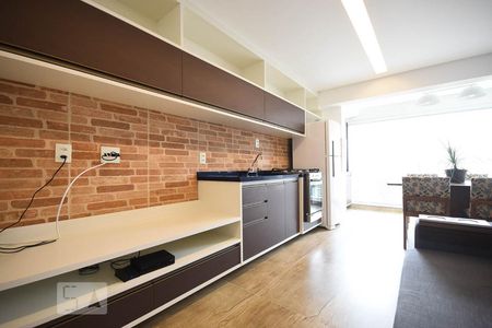 Sala de apartamento para alugar com 1 quarto, 39m² em Vila Andrade, São Paulo