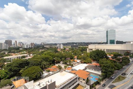 Vista de kitnet/studio para alugar com 1 quarto, 46m² em Pinheiros, São Paulo