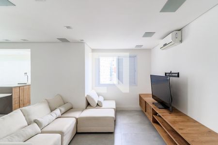 Sala de apartamento para alugar com 2 quartos, 121m² em Santo Amaro, São Paulo