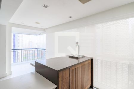 Varanda Gourmet de apartamento para alugar com 2 quartos, 121m² em Santo Amaro, São Paulo