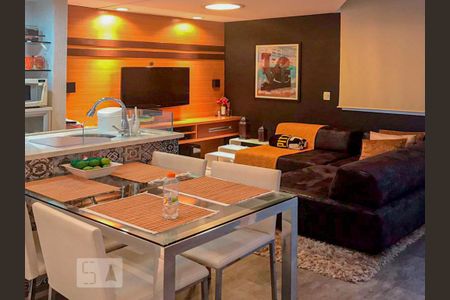 Sala de apartamento para alugar com 1 quarto, 58m² em Jardim Vila Mariana, São Paulo