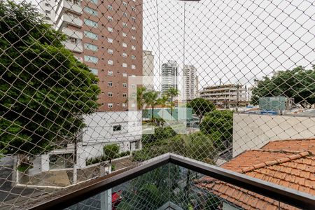 Sacada da Sala de apartamento para alugar com 1 quarto, 60m² em Aclimação, São Paulo