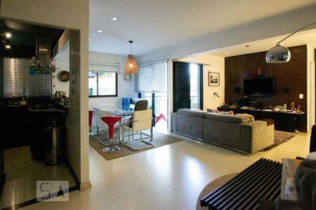 Sala de apartamento para alugar com 1 quarto, 97m² em Vila Olímpia, São Paulo