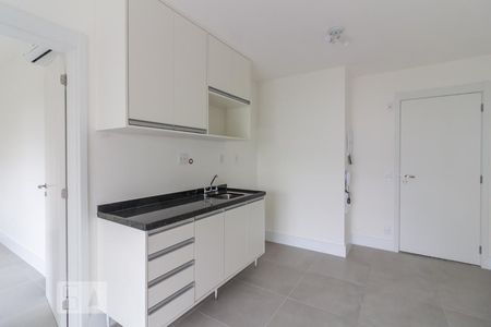 Sala e Cozinha de apartamento à venda com 1 quarto, 36m² em Campos Elíseos, São Paulo