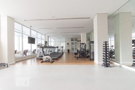 Apartamento para alugar com 44m², 1 quarto e 1 vaga Apartamento para alugar com 44m², 1 quarto e 1 vagaAcademia