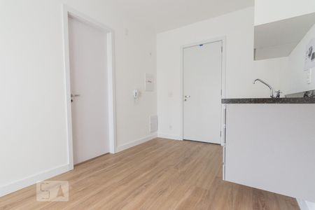 Sala e Cozinha de apartamento para alugar com 1 quarto, 44m² em Barra Funda, São Paulo