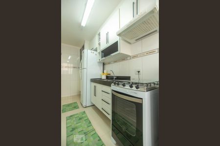 Cozinha  de apartamento à venda com 2 quartos, 68m² em Jardim Pacaembu, Jundiaí