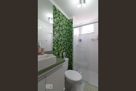 Banheiro de apartamento à venda com 1 quarto, 35m² em Cambuci, São Paulo