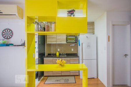 Sala de kitnet/studio à venda com 1 quarto, 26m² em Cidade Monções, São Paulo