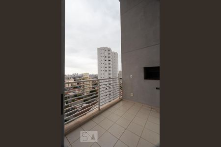 Varanda com churrasqueira de apartamento para alugar com 2 quartos, 78m² em Vila Guarani (z Sul), São Paulo