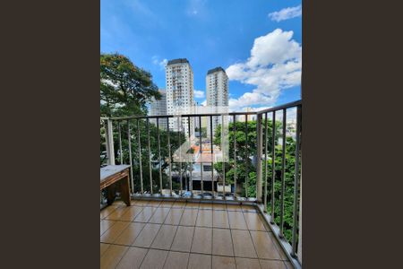 Apartamento à venda com 56m², 1 quarto e 1 vagaVaranda do Quarto 