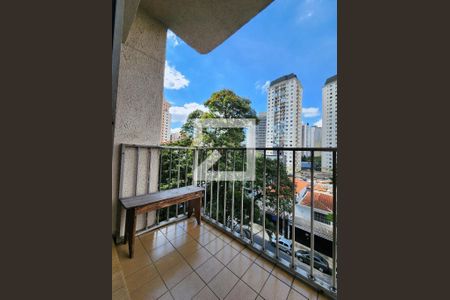 Apartamento à venda com 56m², 1 quarto e 1 vagaVaranda do Quarto 