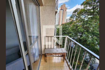 Apartamento à venda com 56m², 1 quarto e 1 vagaVaranda do Quarto