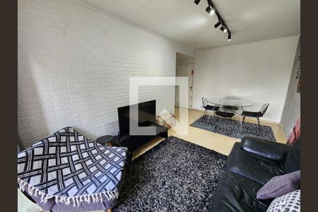 Sala de apartamento à venda com 1 quarto, 56m² em Vila Olímpia, São Paulo