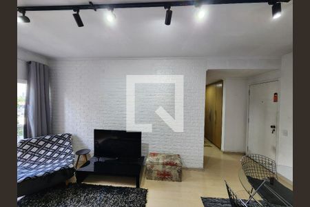 Sala de apartamento à venda com 1 quarto, 56m² em Vila Olímpia, São Paulo