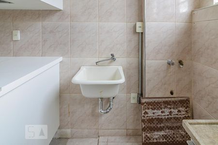 Cozinha e Área de Serviço de apartamento à venda com 2 quartos, 60m² em Sagrada Família, Belo Horizonte