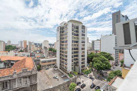 Vista da sala de apartamento para alugar com 1 quarto, 45m² em Centro, Rio de Janeiro