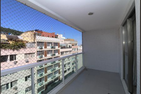 Varanda. de apartamento à venda com 3 quartos, 95m² em Copacabana, Rio de Janeiro