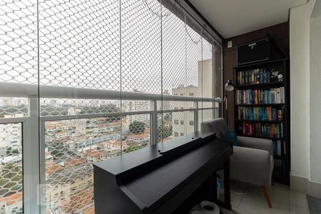 Varanda de kitnet/studio à venda com 1 quarto, 34m² em Aclimação, São Paulo